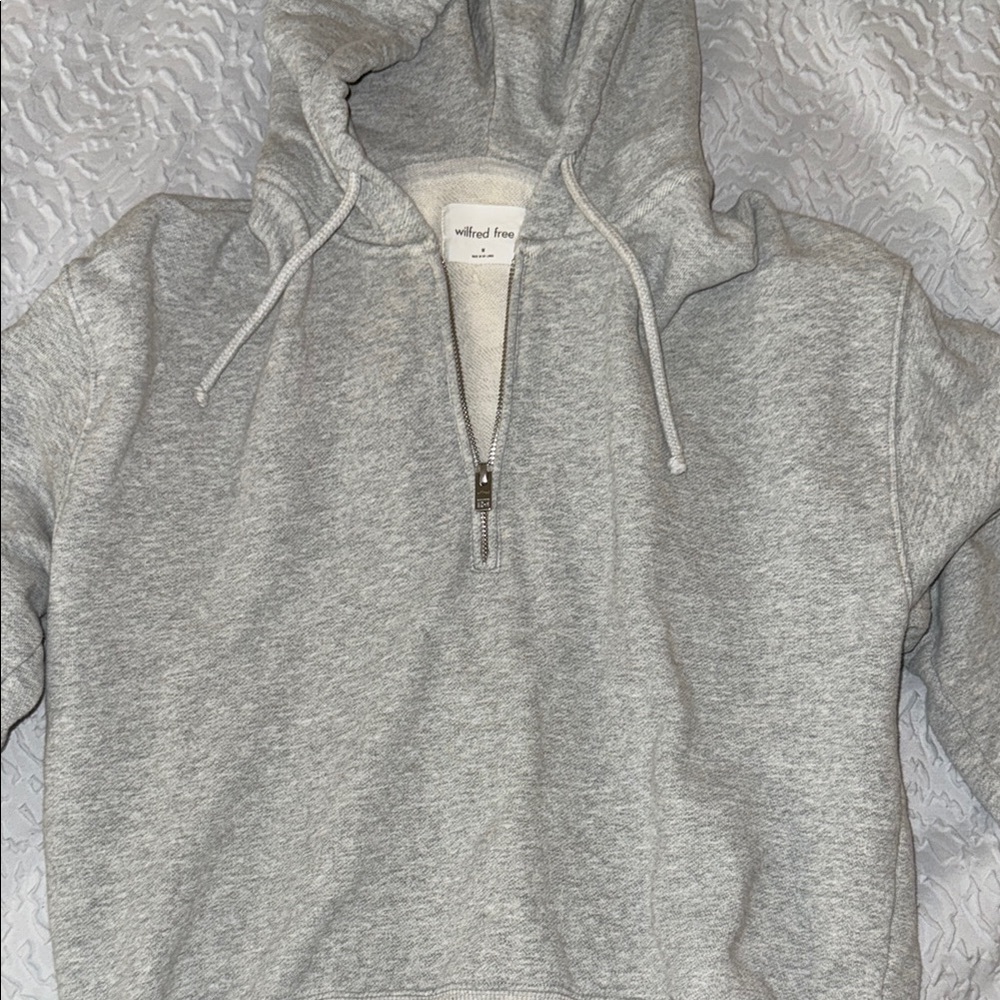 Wilfred Free Terry Fleece Hoodie